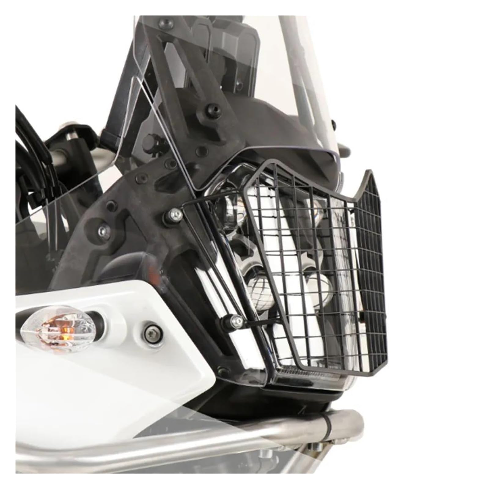 Griglia Di Protezione Per Faro Motocicletta In Acciaio Inossidabile, Per Yamaha Tenere 700 / T7 / T7 Rally 2019-2021 - Nero