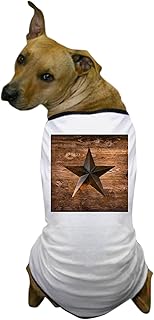 CafePress Rustic Barn Wood Western Country Star Dog T Shirt Dog T-Shirt, Pet Clothing, Funny Dog Costume