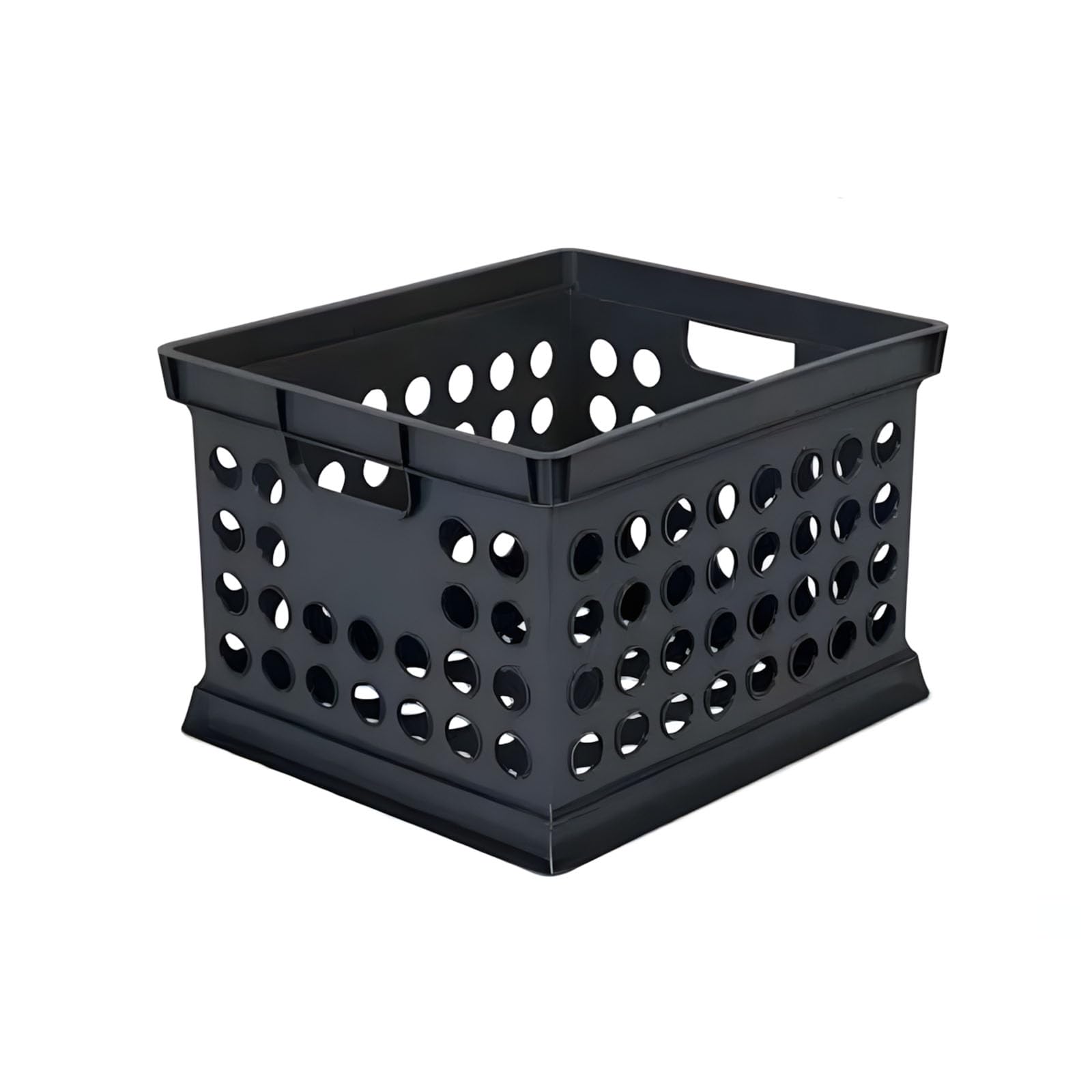 Laikoutd Space Saving Portable Storage Box with Internal Dividers for Efficient Home and Workstation Arrangement Collapsing Storage