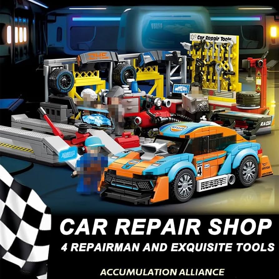 Amazon.com: Optic Axis Mechanic Custom Garage Repair Car