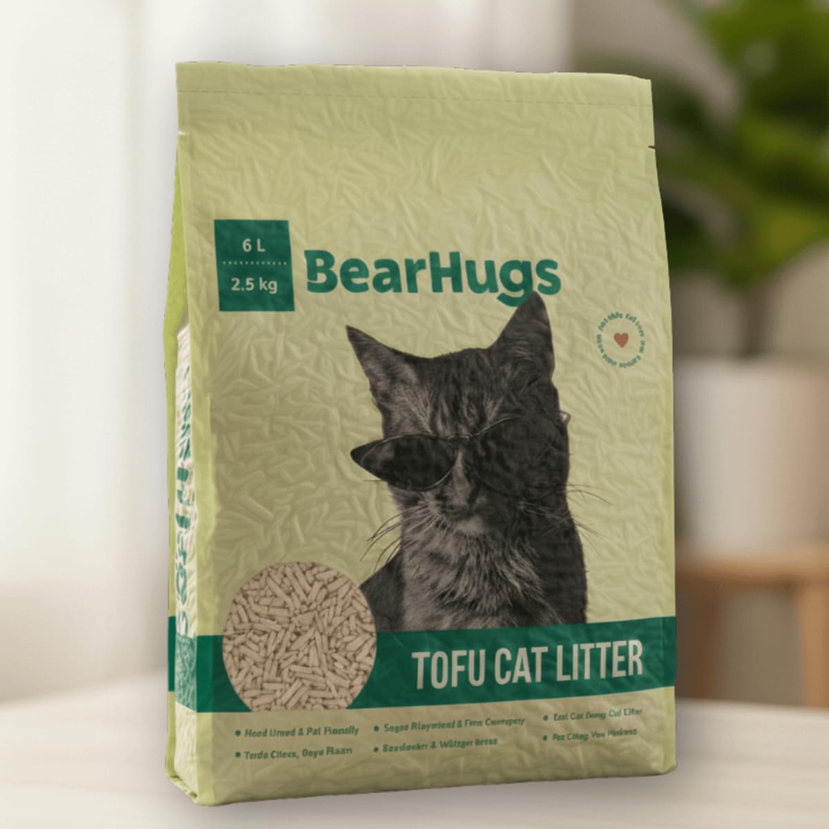 BearHugs Tofu Cat Litter 2.5 Kg-image-17