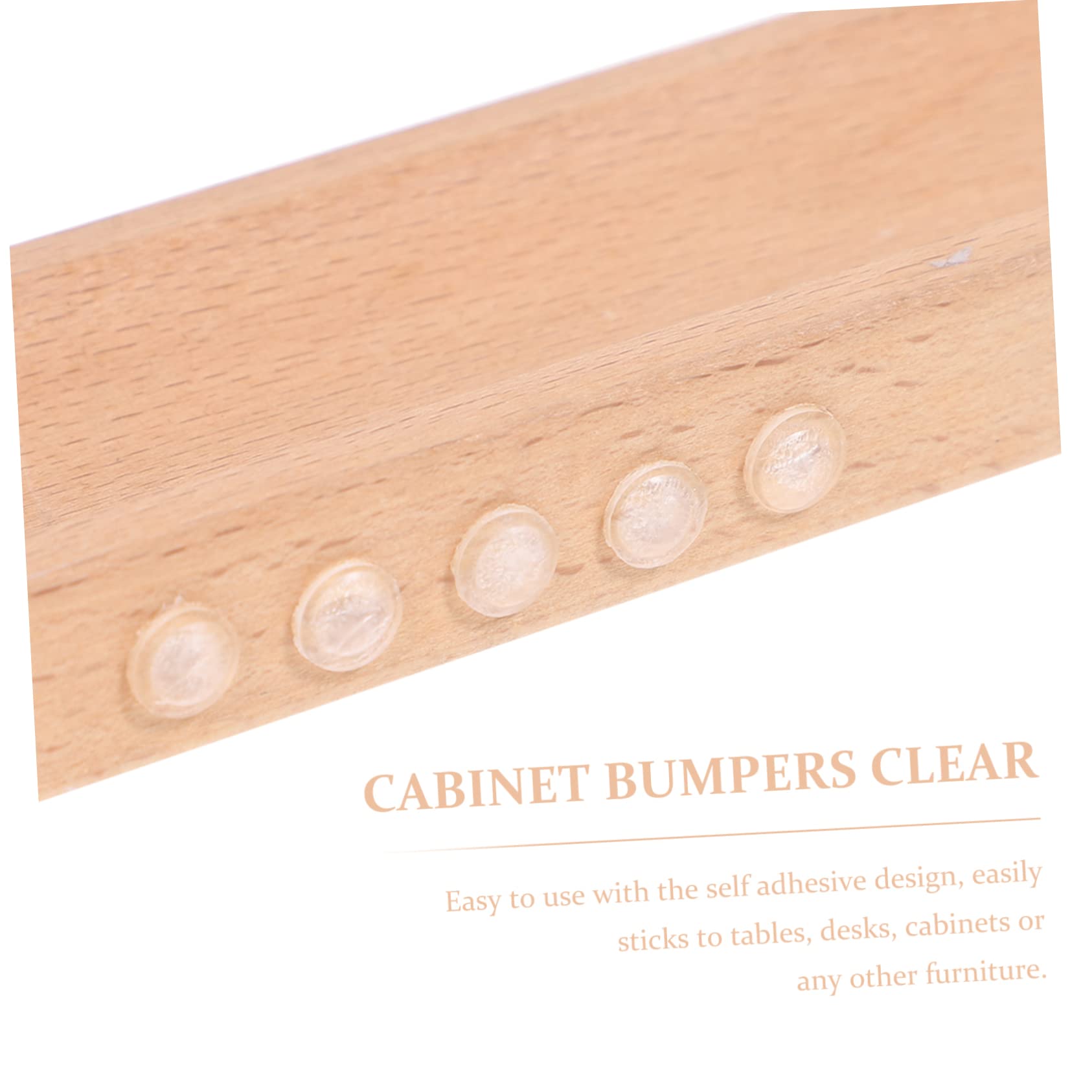 Uonlytech 10feuilles Bumpers De Porte De Cabinet Autocollants Amortisseurs De Bruit Et pour Meubles