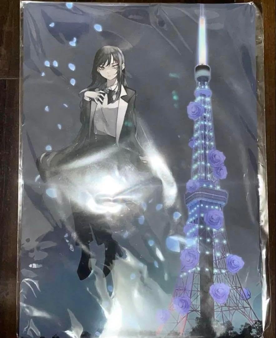 Ado東京タワーコラボアクリルスタンド限定デザインチケットメッセージ