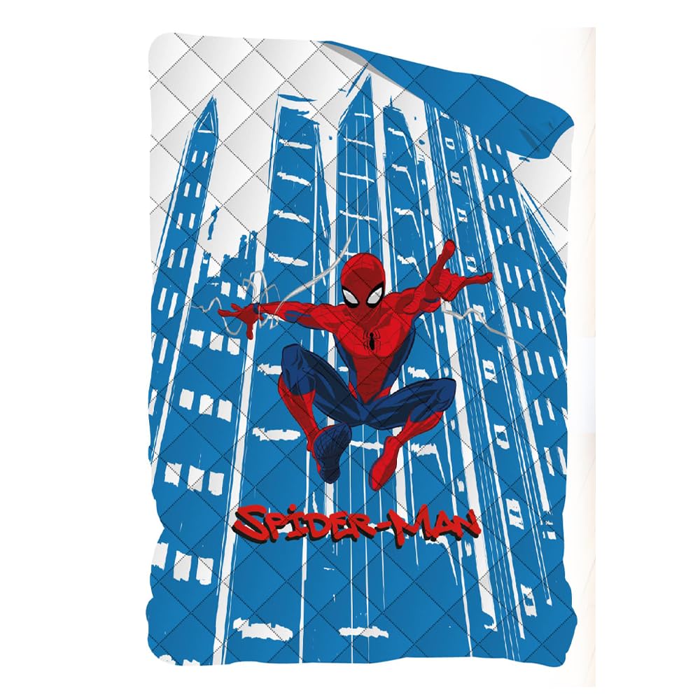 Copriletto Trapuntino Personaggi Disney Double Face Letto Singolo (SPIDERMAN)