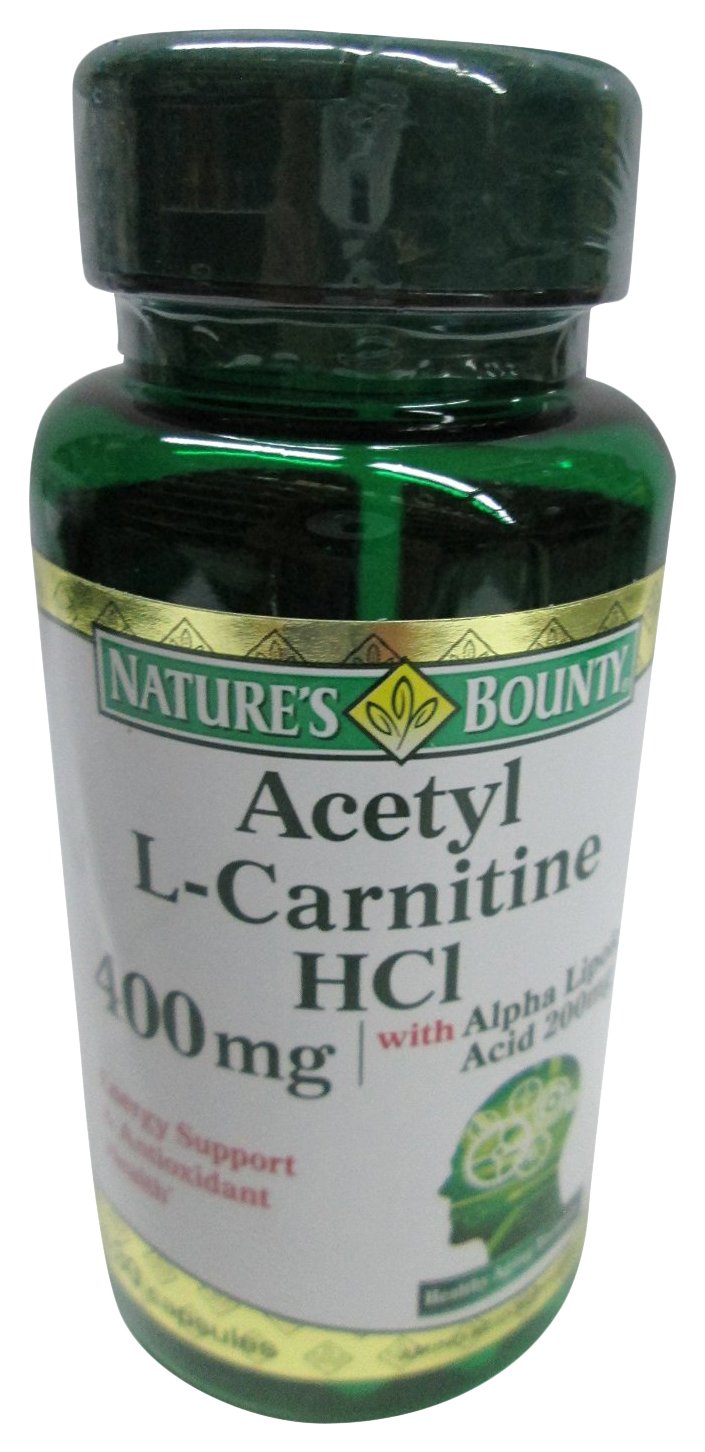 Buy Nature's Bounty Acetyl LCarnitine, 400 mg, with Alpha Lipoic Acid