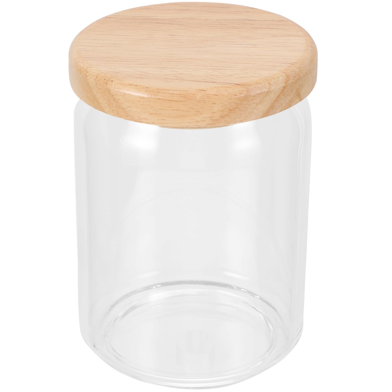 Tarro de vidrio de 640ml para almacenamiento en cocina o escritorio