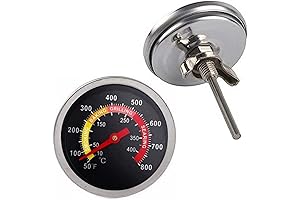 2 Pcs BBQ Grill Temperature Gauge: Keep Your Grill in Hot Pursuit!