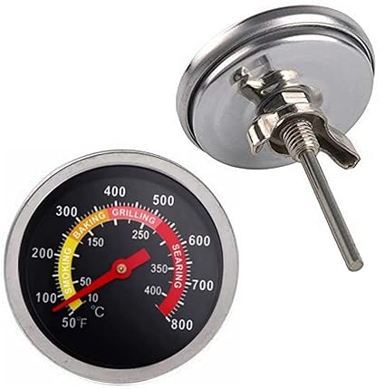 2 pcs BBQ Grill Temperature Gauge 2 pcs BBQ Grill Temperature Gauge