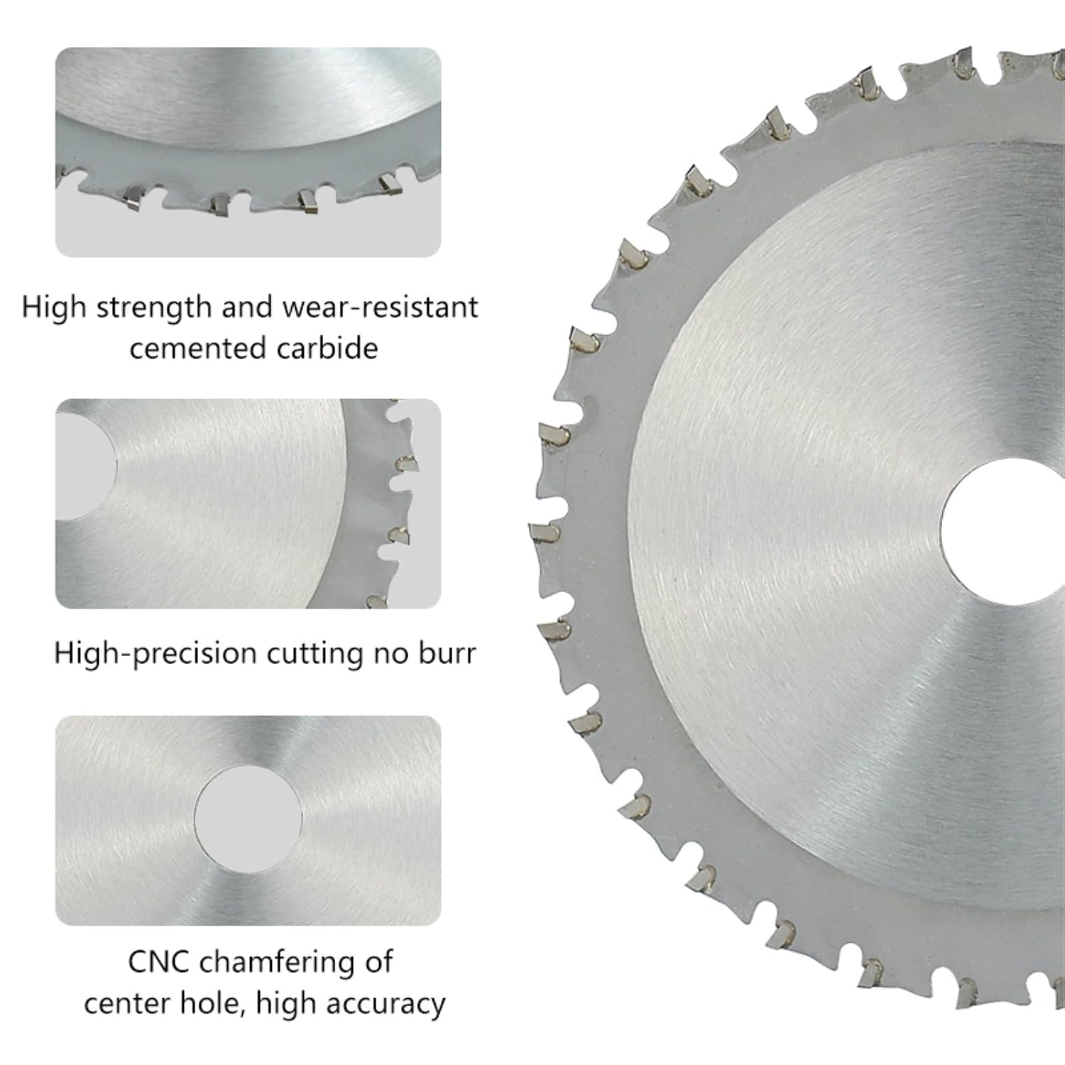 1PC 150-355mm Metal Cutting Saw Blades Circular Saw Blades for Metal Cutting Tool Inner Diameter 20-30mm Disc(355x2.6x2.0x30x90T)
