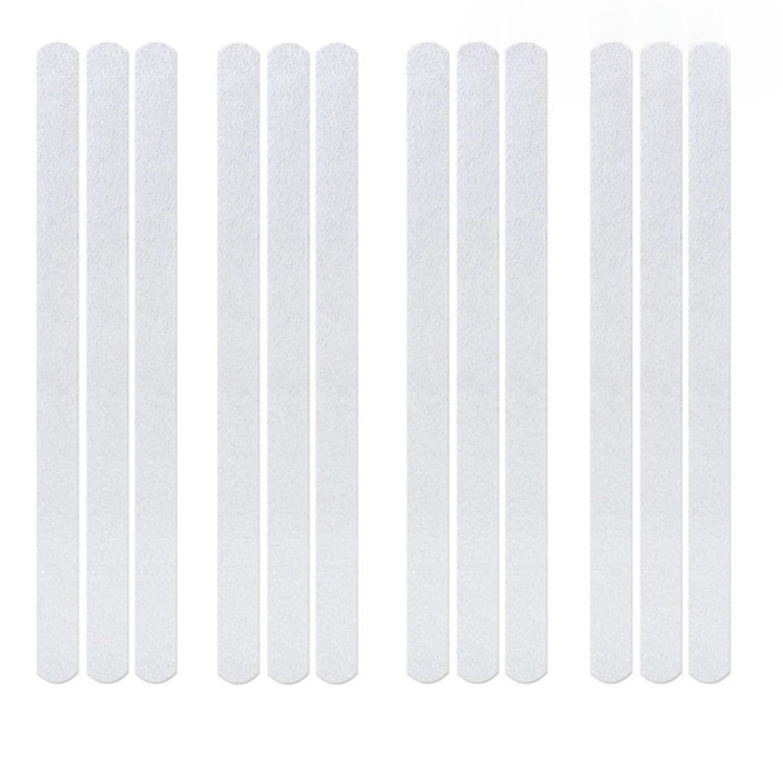 JFNKLFG Non Slip Shower Stickers 6/12/24/40 Pcs Anti Slip Strips Shower Stickers Non Bath Safety For Bathtub Stairs Floor(12pcs)