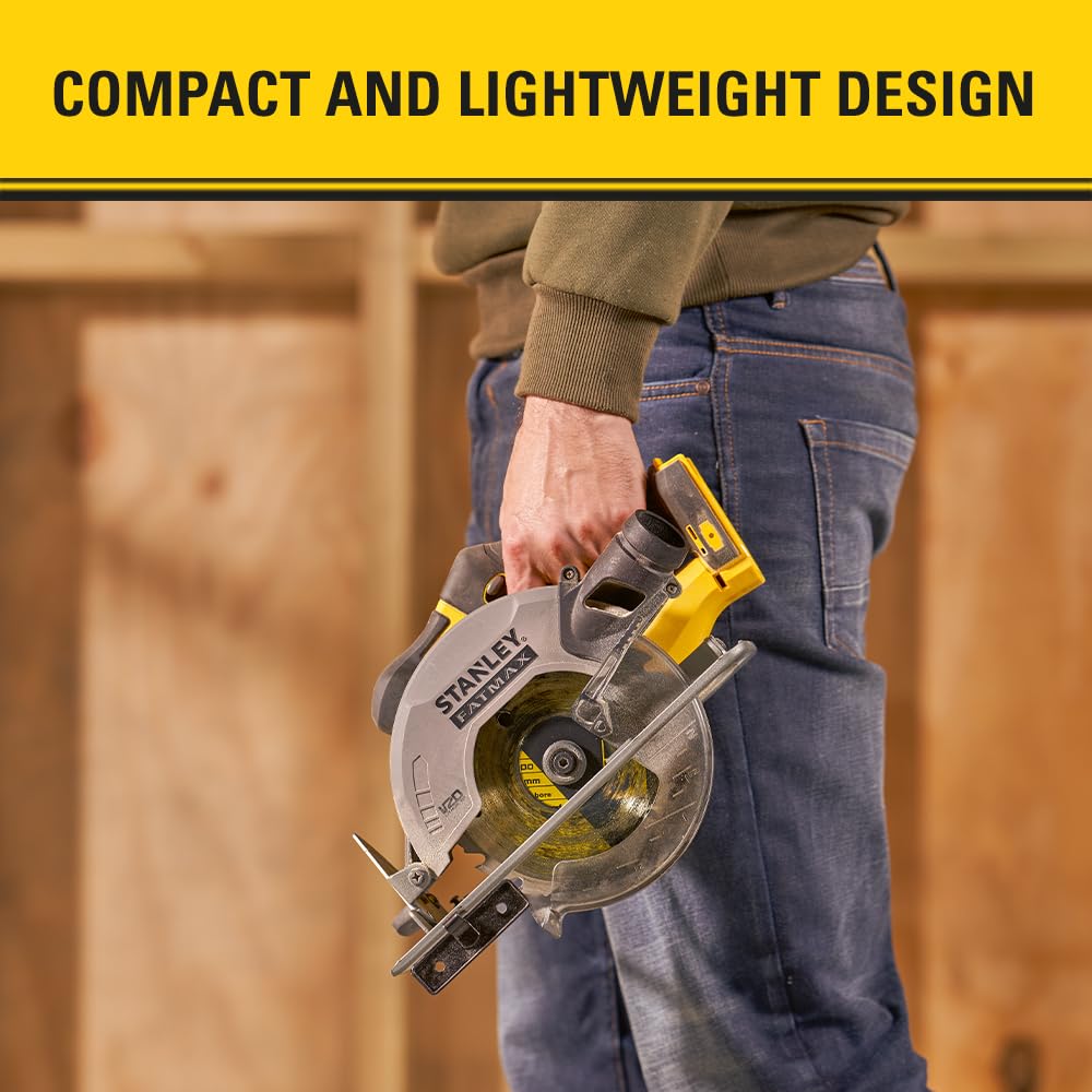 STANLEY SFMCS500B-XJ Sierra Circular V20 Lithium-Ion 18V SIN BATERÍA