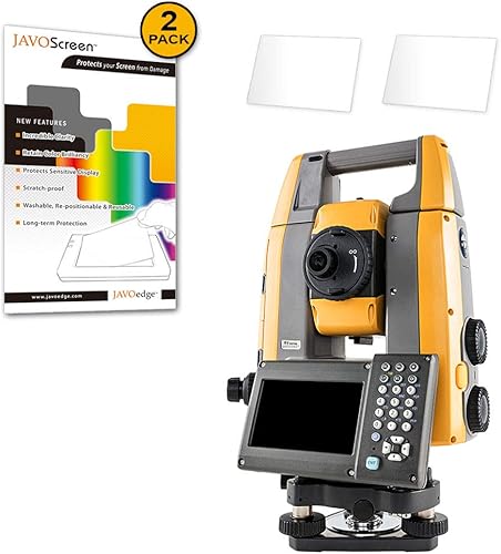 Miniatura 2 de JAVOedge Protector de pantalla para Topcon GT Series Total Station, protector de pantalla ultra transparente (paquete de 2) armadura defensiva