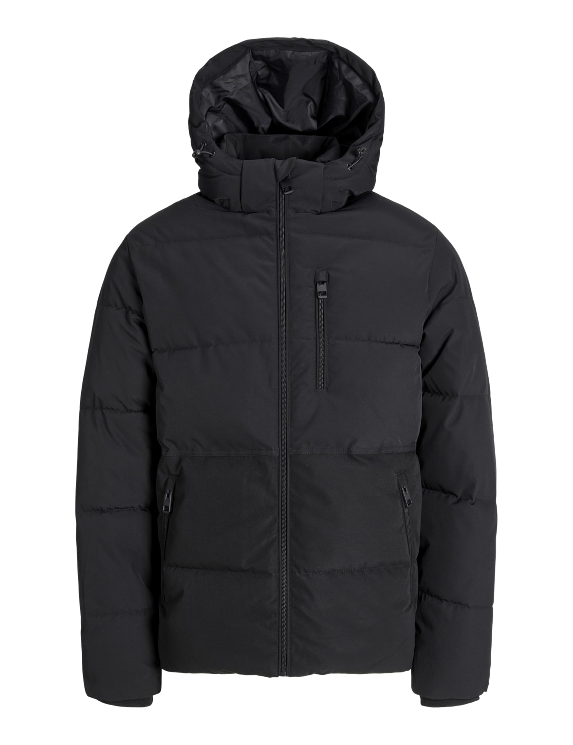 JACK & JONES Herren Jjeowen Puffer Sn, Black, xx_l