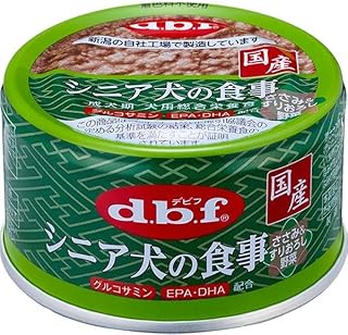 デビフ シニア犬の食事 ささみ&すりおろし野菜 85g×24缶