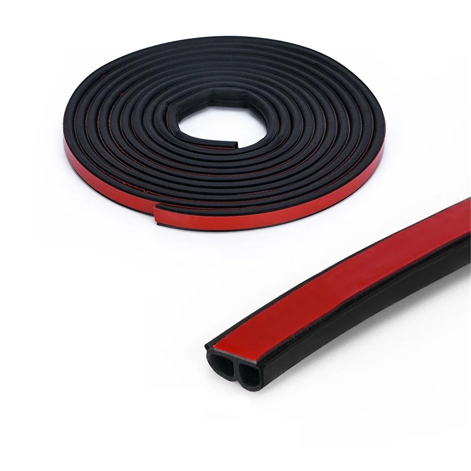 Frvvpl Type Z Car Door Seal Strip Rubber 4 Meters Shape B P Z Big D Car Door Seal Strip Epdm Rubber Noise Insulation Weatherstrip Soundproof Strong Adhensive(Type Z)