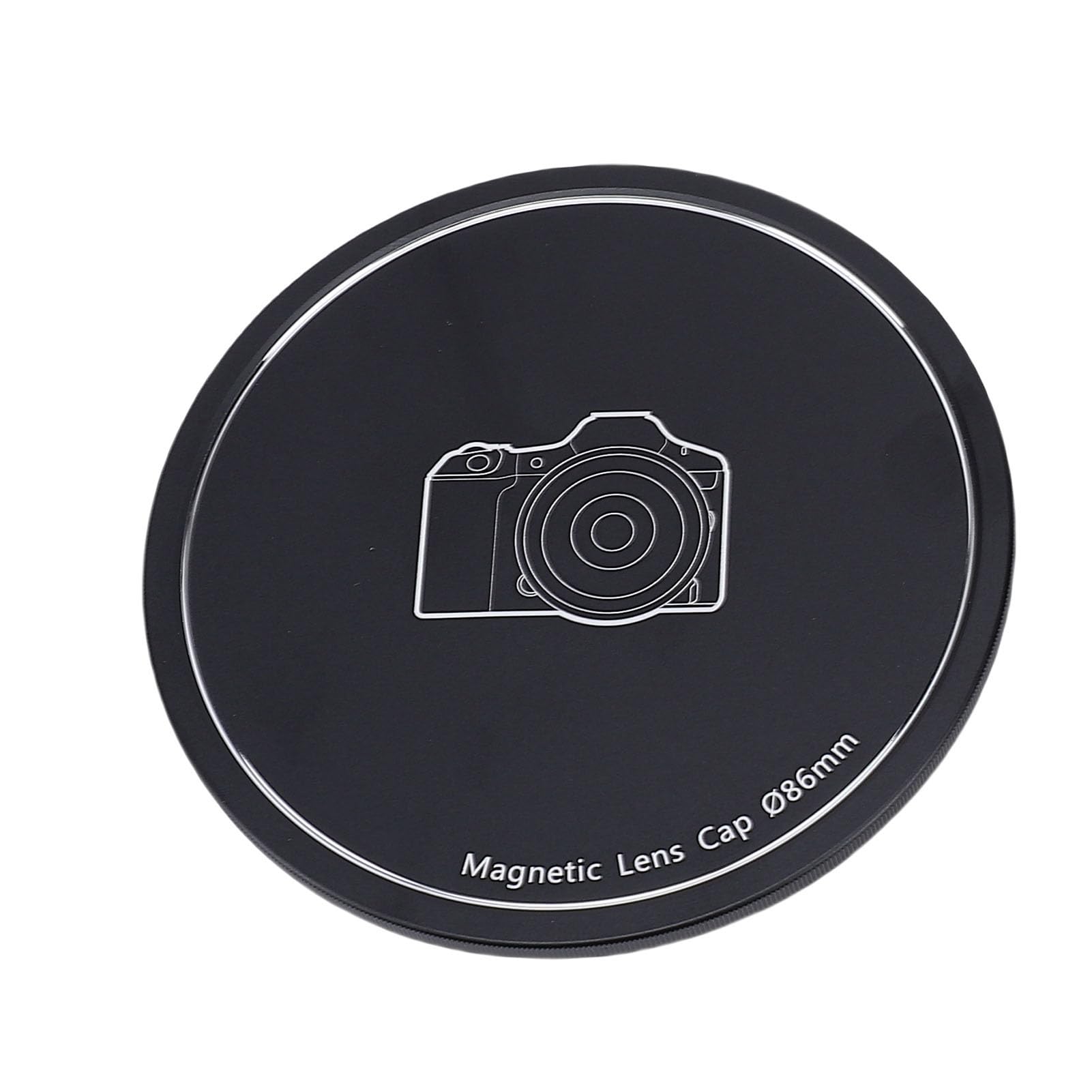 Jiawu Magnetyczny Filtr Obiektywu, Czarny Filtr Dyfuzyjny 3 w 1 CPL ND z magnetyczną nasadką do Szybkiego Montażu do Aparatu Bezlusterkowego 82 Mm i Szerokokątnego Teleobiektywu