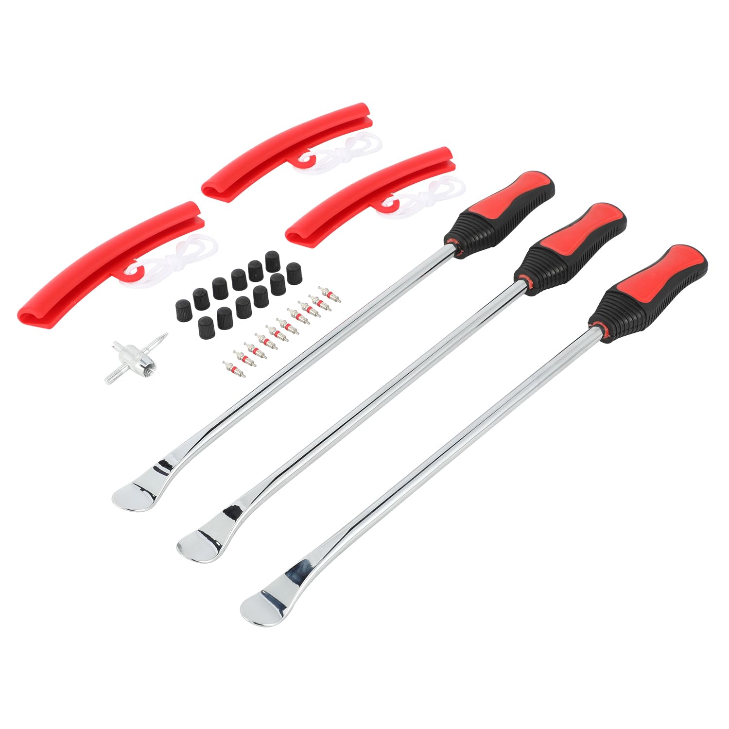RUTU Bandenlepel hendel Dirt Bike Bandenwisselaar Motorfiets Bandenwisselaar ATV Grasmaaier met 3 Bandenijzers 2 Velgbeschermers Klepstelen Set TR412 TR413 RUTU Bandenlepel hendel Dirt Bike Bandenwisselaar Motorfiets Bandenwisselaar ATV Grasmaaier met 3 Bandenijzers 2 Velgbeschermers Klepstelen Set TR412 TR413