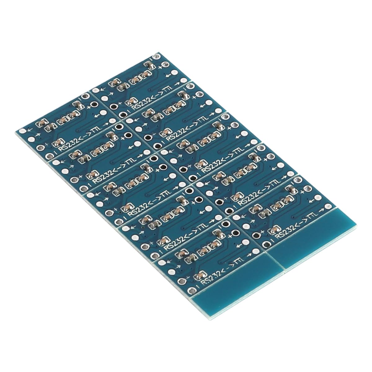 10 Pezzi Mini RS232 a Ttl MAX3232 Scheda convertitore di Livello Scheda convertitore seriale Intervallo di Tensione 3V a 5V per progetti di microcontrollori e Comunicazione seriale