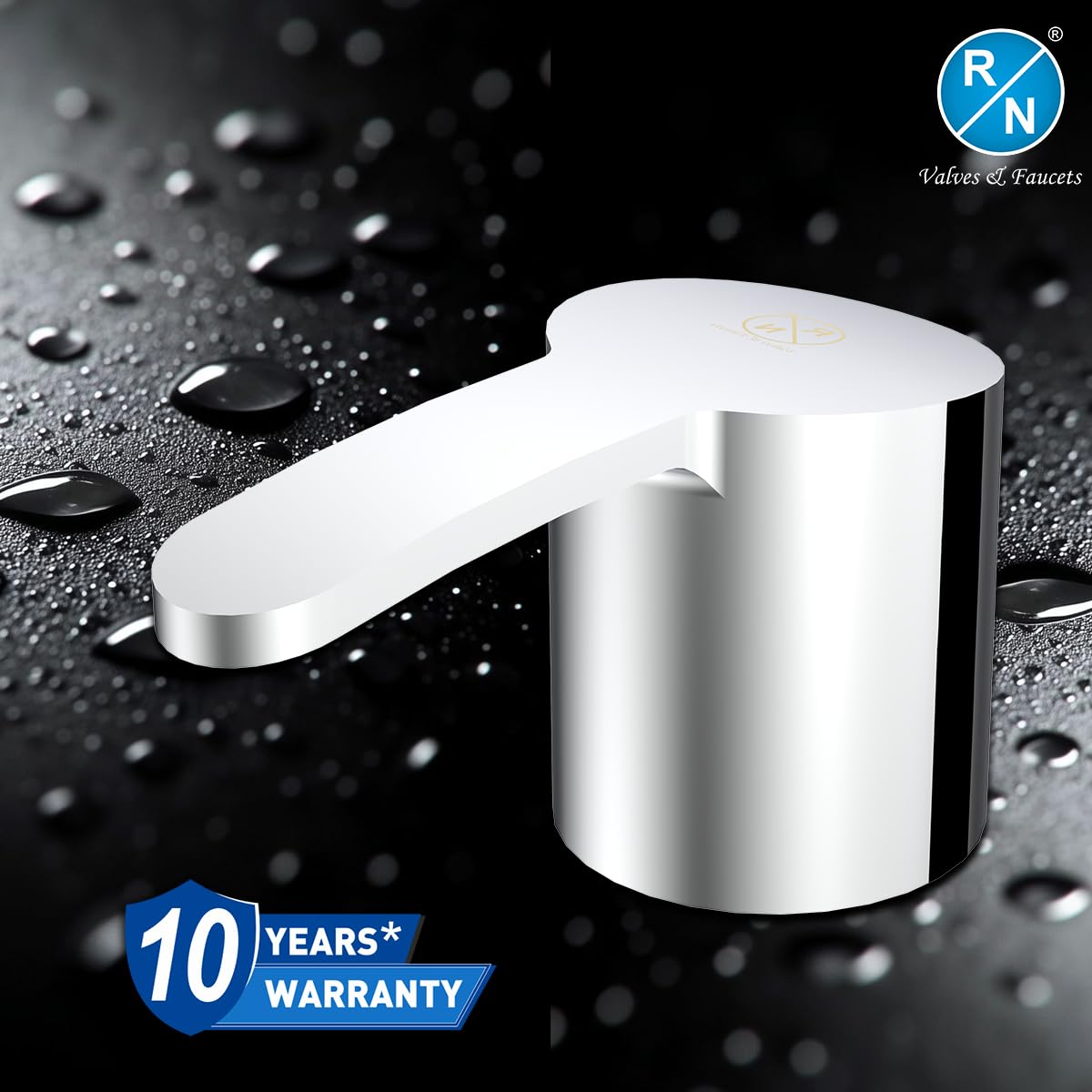 RN Chrome Plated Replacement Handles for Bathroom & Kitchen Taps | Durable & Easy-to-Install (Only Handle Included)_RNKAL24G50 3