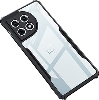CEDO Backcover for OnePlus 11R (5G) | Camera Protection Shockproof Bumper-Edge | Acrylic Crystal Clear 360 Degree Protecti... Price In India