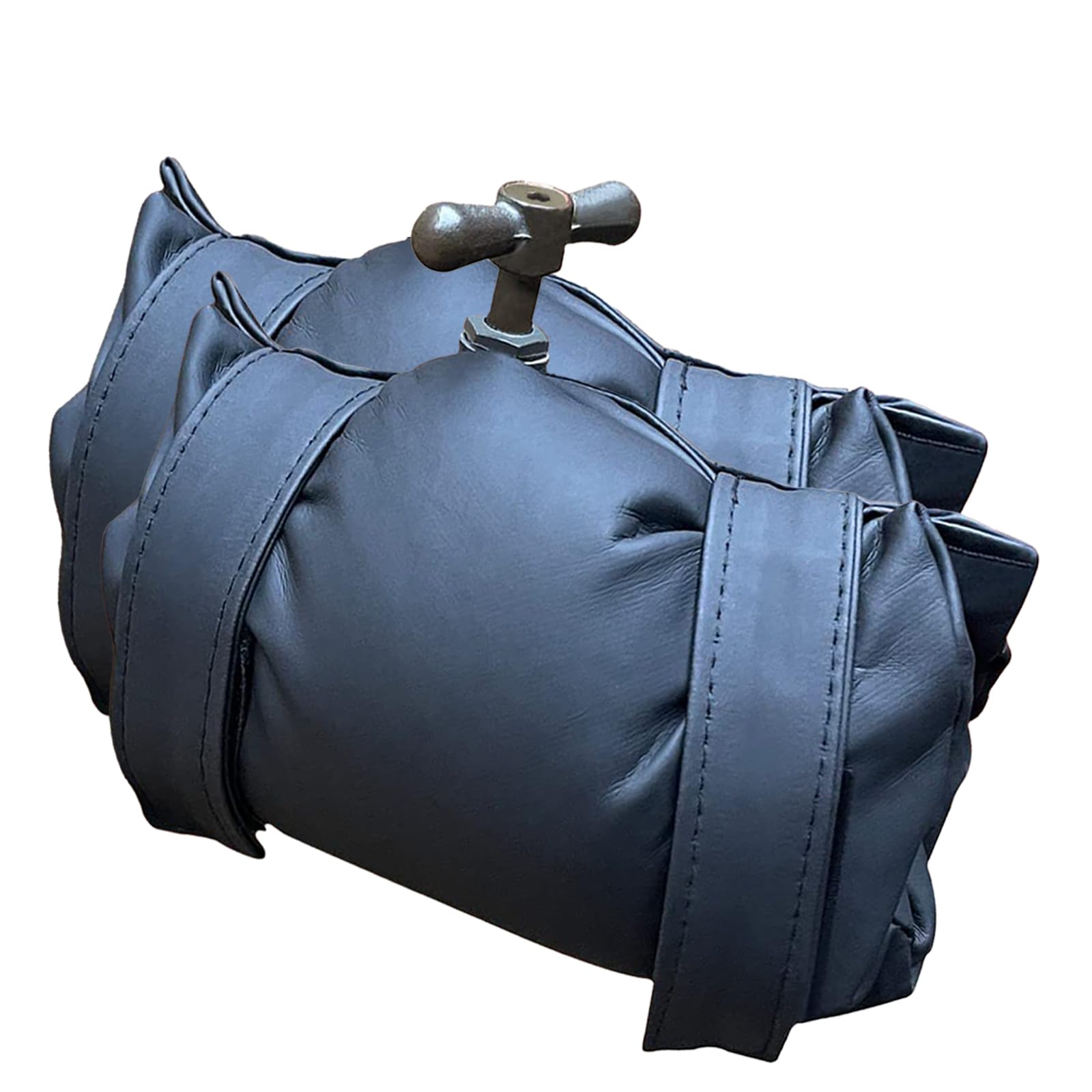 Outdoor Faucet Covers 2 Pack Thicken Outside Garden Faucet Socks for Sunlight Freeze Protection, Reusable Waterproof Insulated Spigot Cover Black