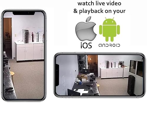 Miniatura 2 de Tuya Smart Life Receptáculo de toma de corriente Wi-Fi Cámara espía 120V con cable (cuadrado blanco)