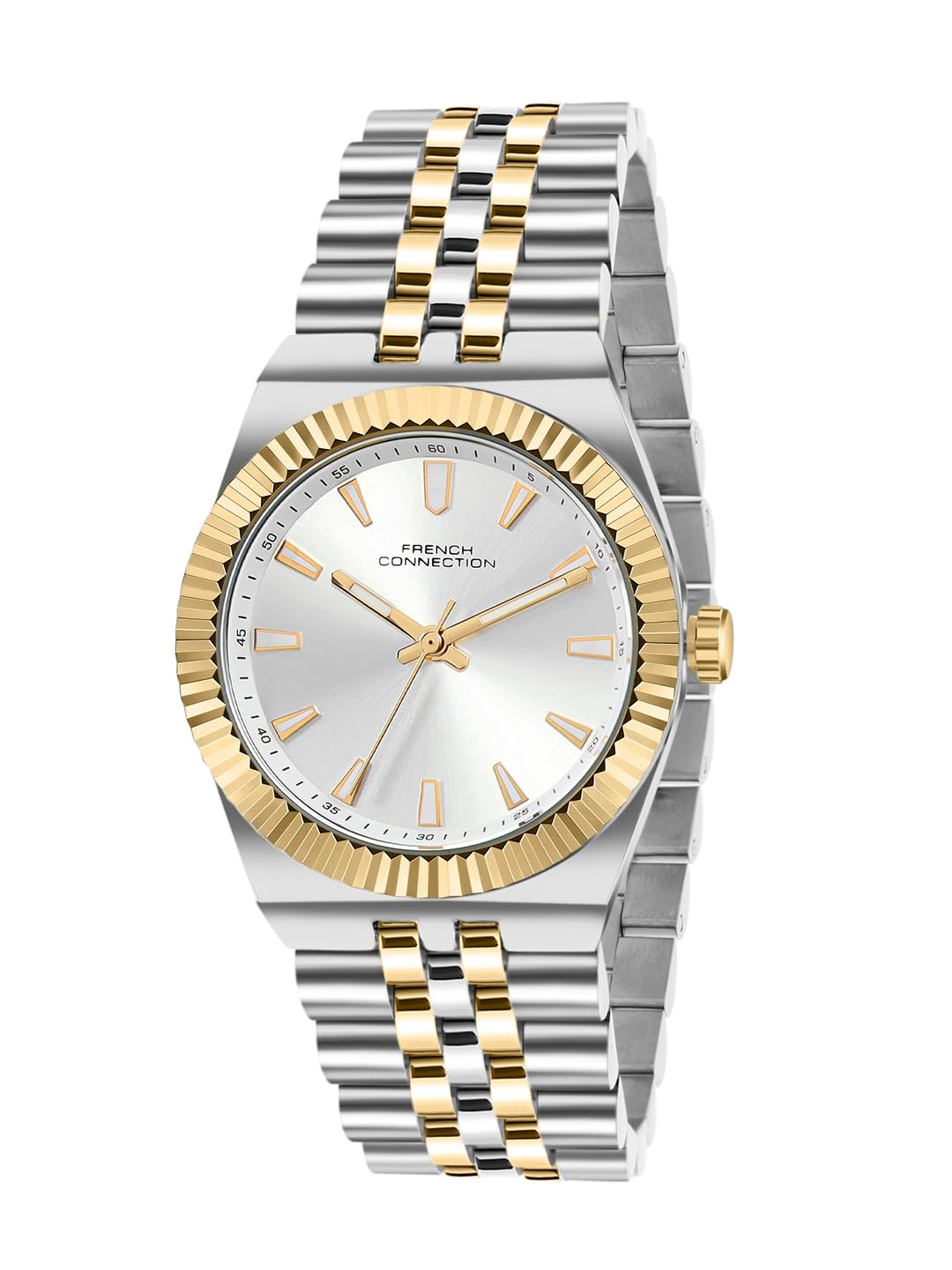 French Connection Flute Ligne | Analog | Green Dial | Stainless Steel Strap | Watch for Women - FCN0212STM-image-28