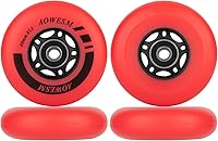 Vista 8 de AOWESM Ruedas de patinaje en línea de 3.150 in, 2.992 in, 2.835 in, 85a, para exteriores, interiores, negro, azul, rojo, ruedas de repuesto