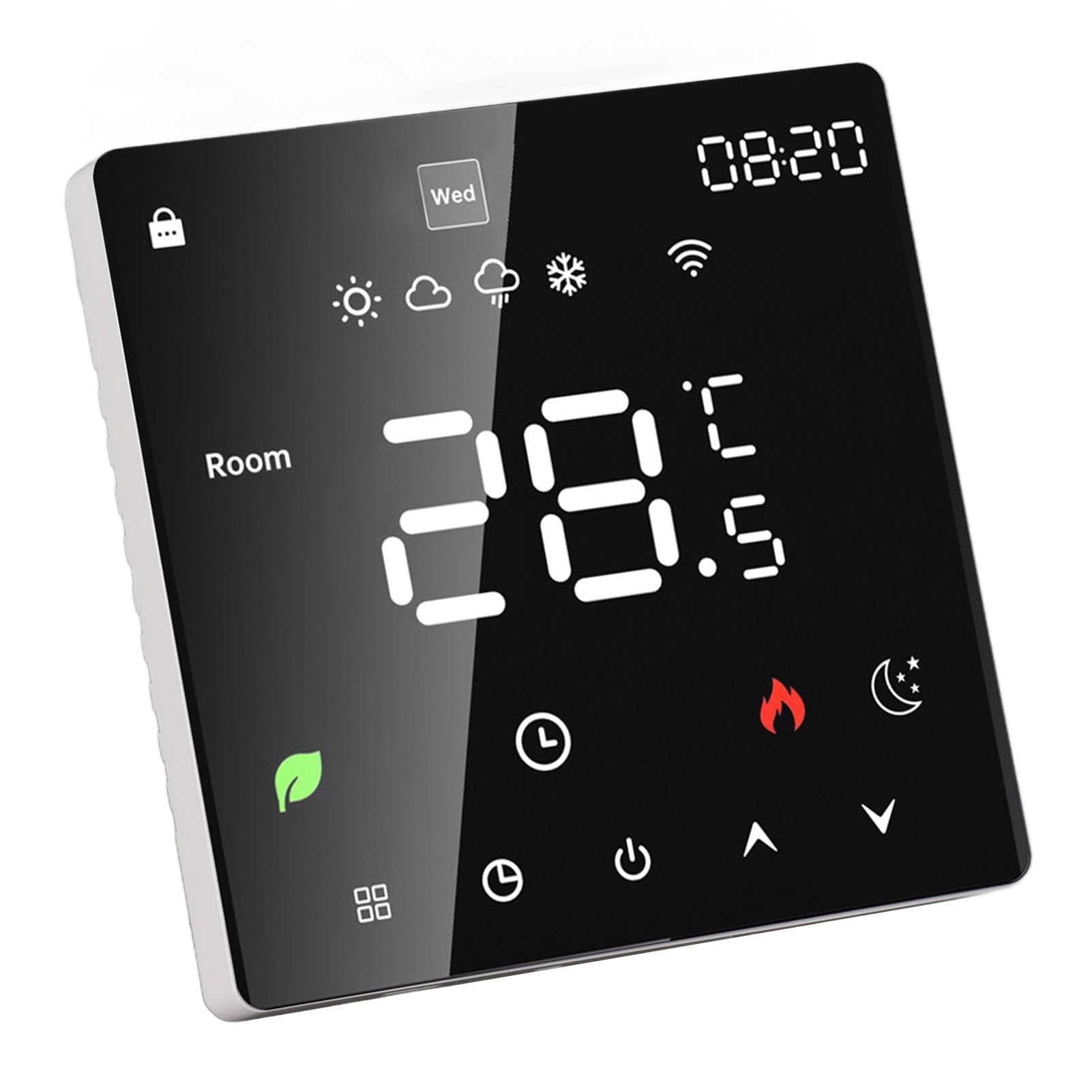 Termostato Intelligente 16A Touchscreen PC Programabile, 41 to