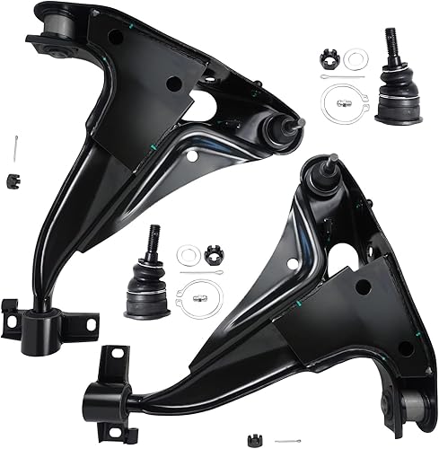 Miniatura 51 de Detroit Axle - Kit de suspensión frontal de 4 piezas para Chevrolet Aveo5 Aveo Pontiac G3 Wave Wave5 Suzuki Swift+, 2 brazos de control inferiores,