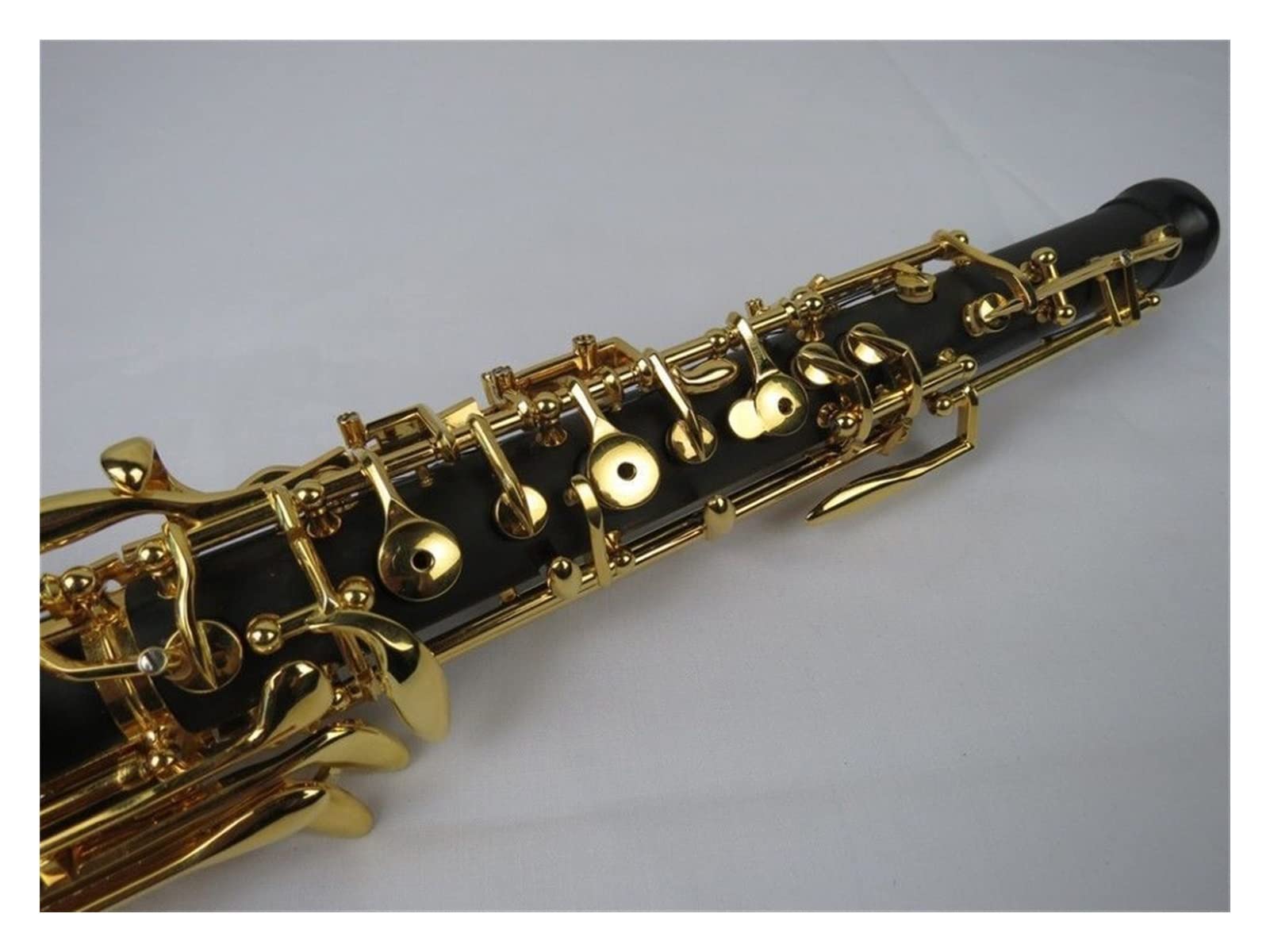 Strumento Oboe Chiave in Legno Composito Semiautomatico Oboe Placcatura in Oro Principiante di Oboe