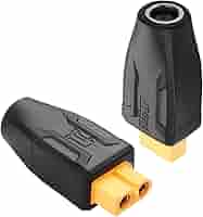 Adattatore Da XT60 A DC5521 (2 Pezzi) | Senza Saldatura | Per Saldatore TS100, Drone, FPV - Foto 4