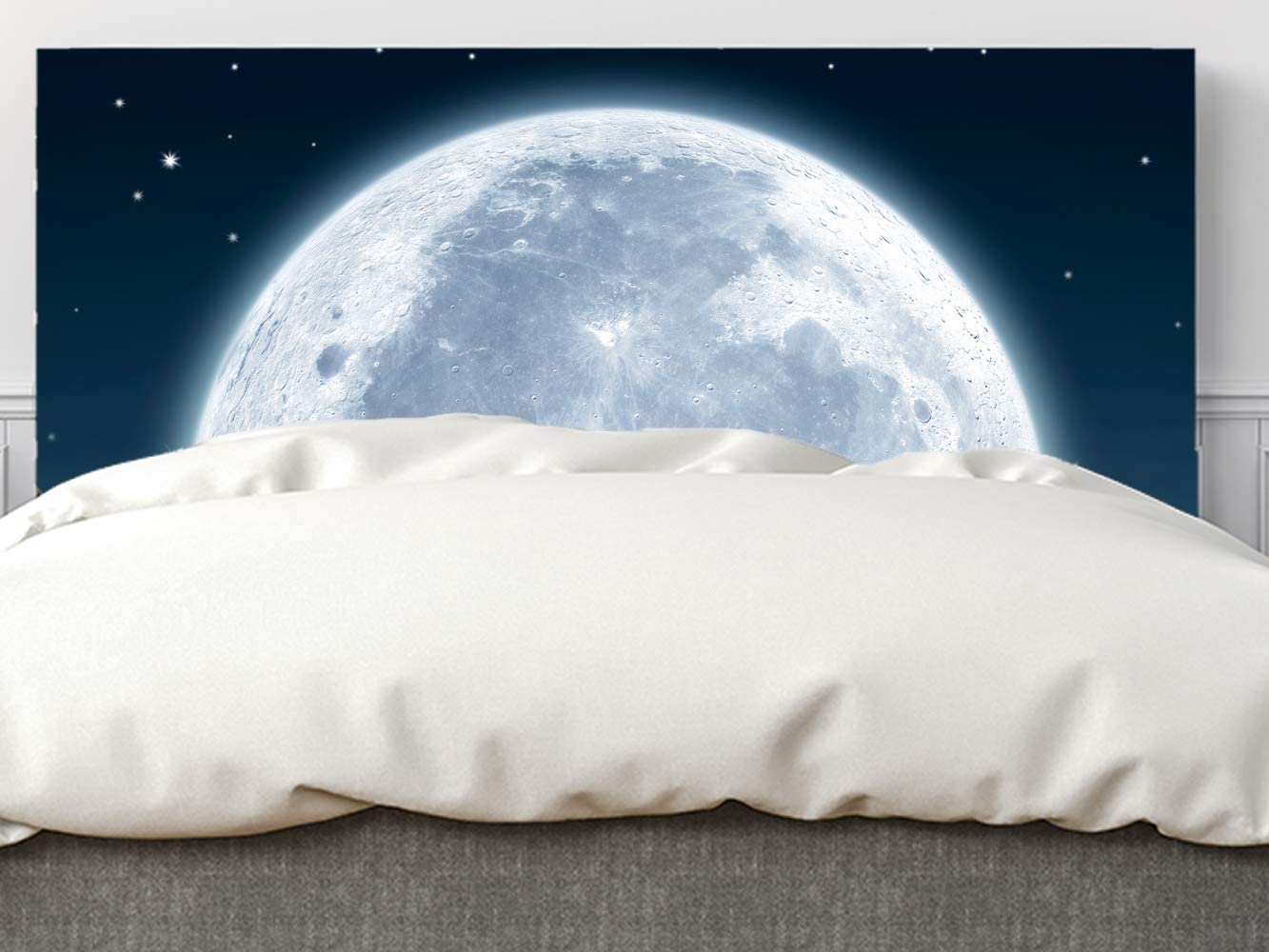 Oedim Cabecero Cama Pegasus Luna en Mar, 135x60cm, Disponible en Varias Medidas, Cabecero Ligero, Elegante, Resistente y Económico-