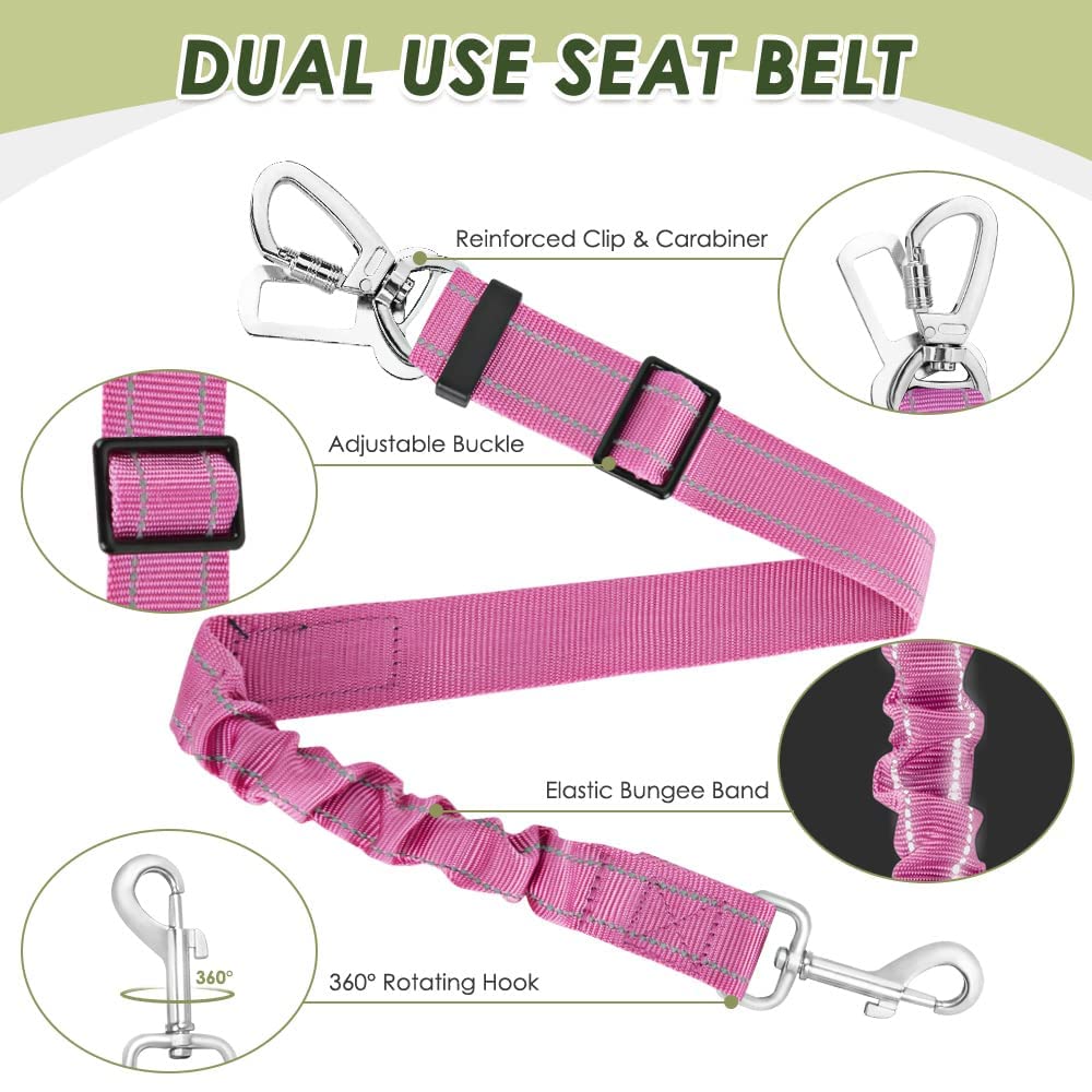 Nasjac Dog Car Harness with Seat Belts - Image 4