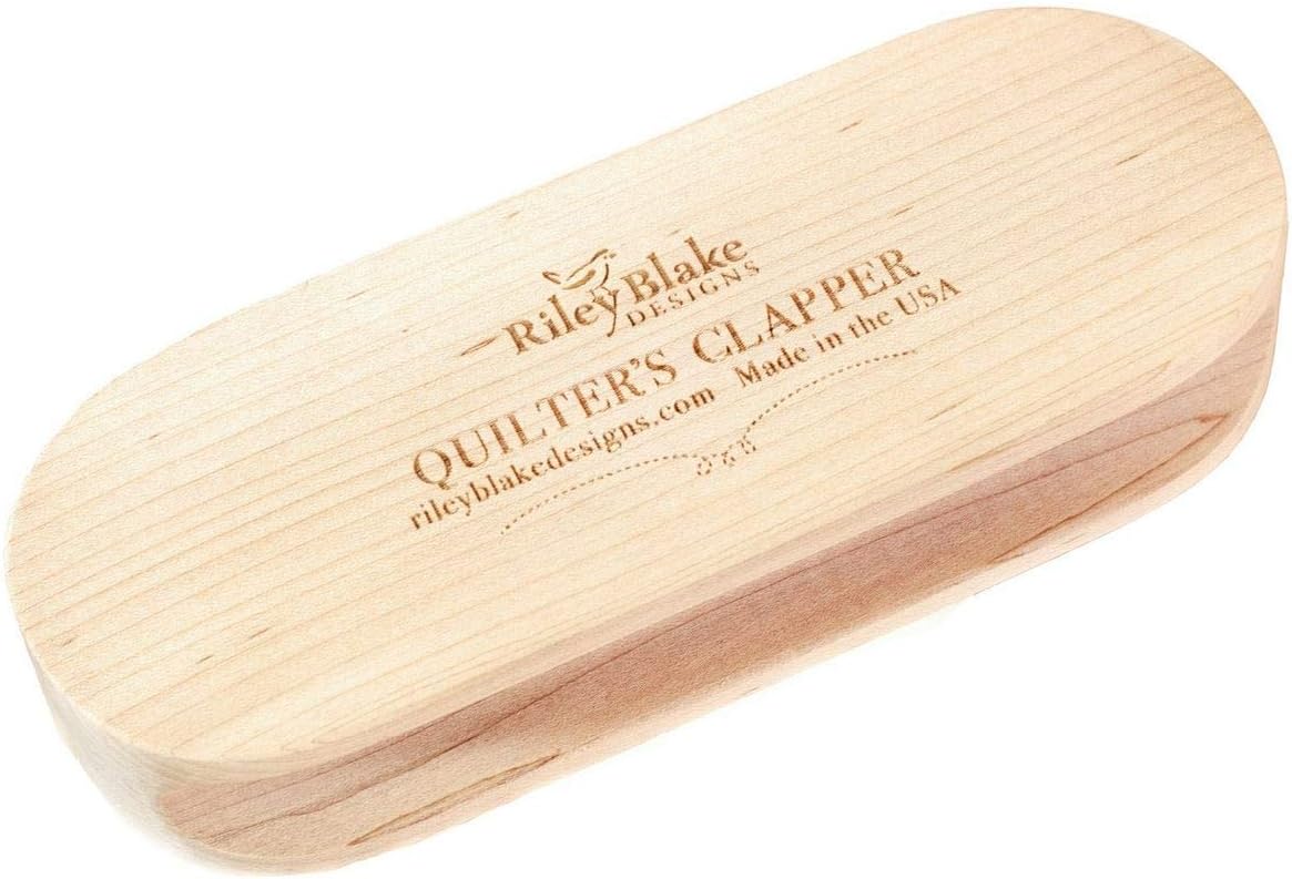 7 Inch Quilter's Tailor Wooden Clapper Tool Steam Iron Set a Seam