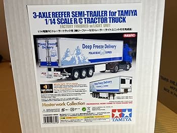 Amazon | 保管品 タミヤ 1/14 電動RCトレーラートラック用 3軸