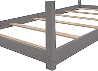 Vista 5 de Bastidor para cama tamaño Twin, con techo y cerca, no incluye box spring