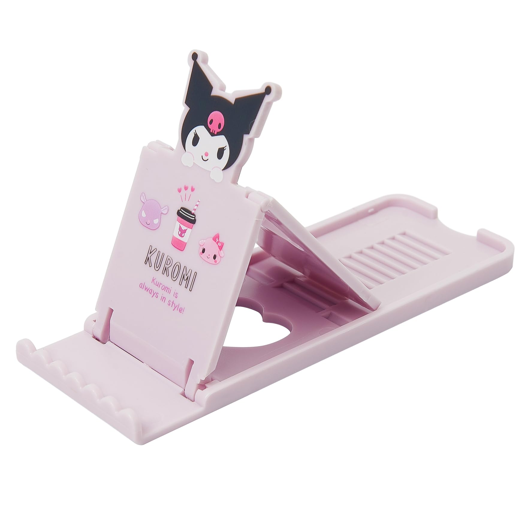 Cute Phone Stand for Desk, Adjustable&Foldable Cell Phone Holder, Stand Compatible with iPhone and All Mobile Phones
