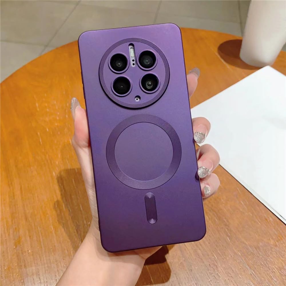 Coque Magnétique pour Huawei P60/P60 Pro avec Cache Caméra