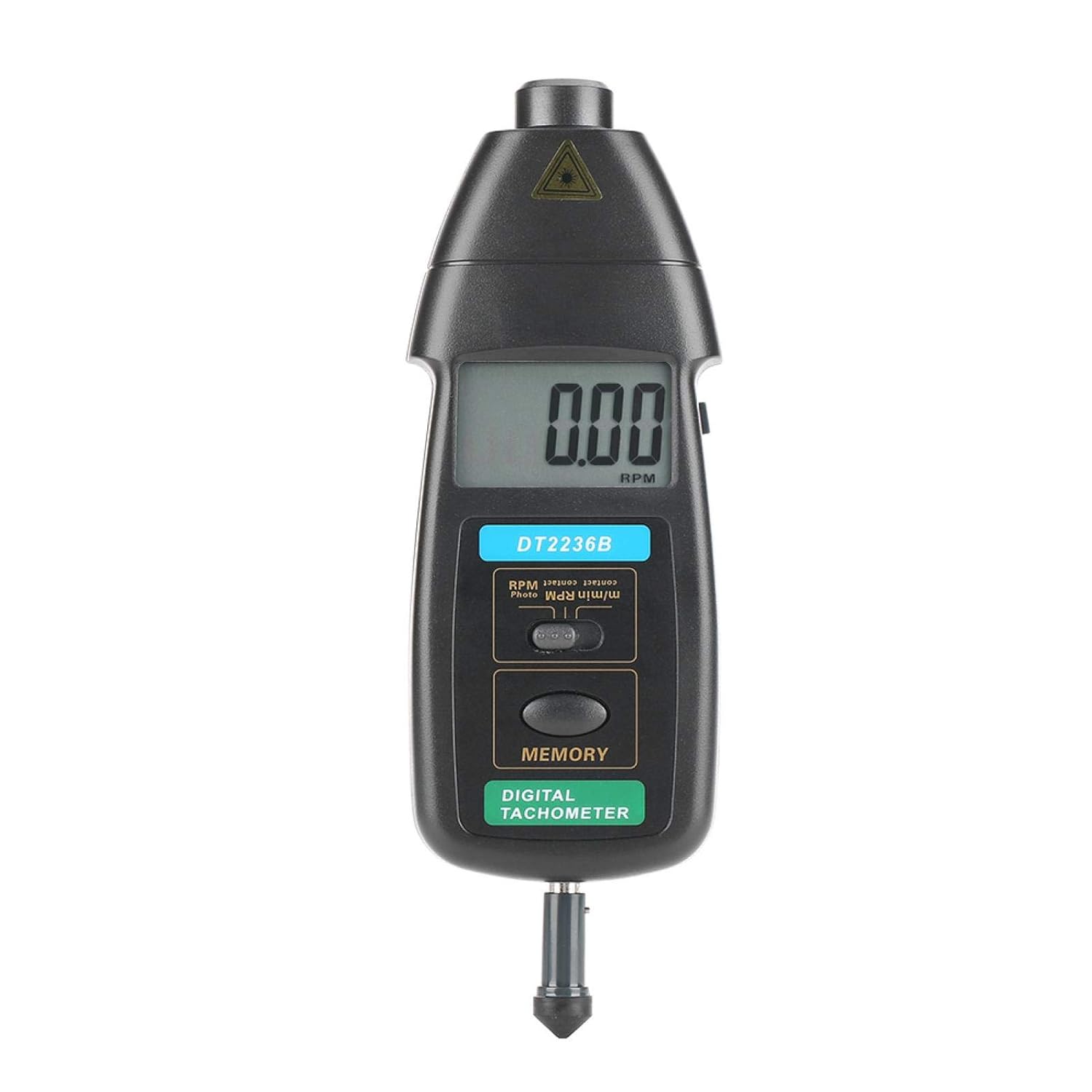 Digital Tachometer, Professional Tachometer, Wide Measurement Range for
