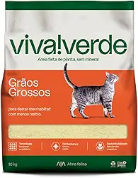 Viva!Verde Areia Higiênica Grãos Grossos 10kg