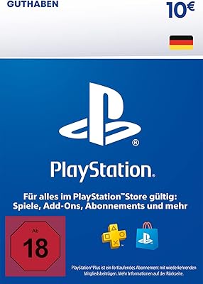10€ PlayStation Store Guthaben | PSN Deutsches Konto [Code per Email]