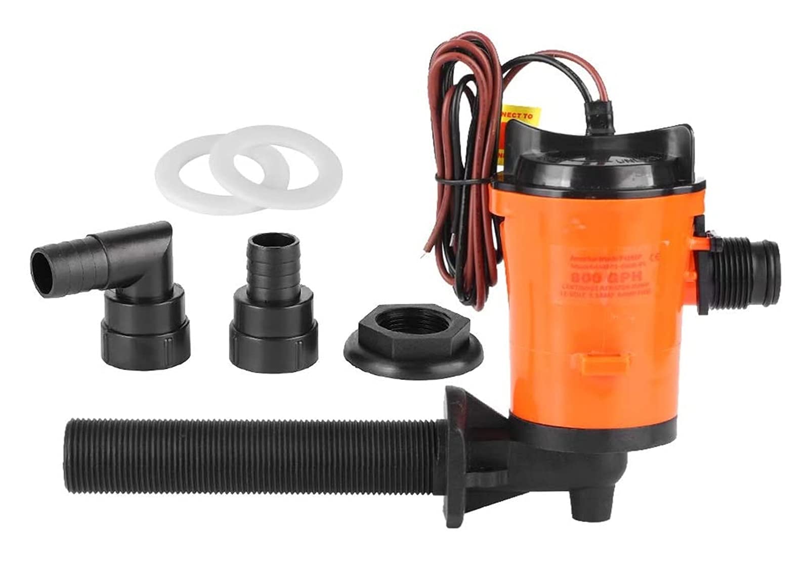 Buy CRTYY Boat Accessories Boat Bilge Pump,12v 800gph Live Bait Tank
