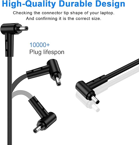 Miniatura 3 de Cargador adaptador de CA de 45 W 33 W para ASUS AD883J20 X540S X540L Q504U Q302L Q405U C300M E402MA Q200E R540N X200CA X541N ZenBook UX305 Vivobook