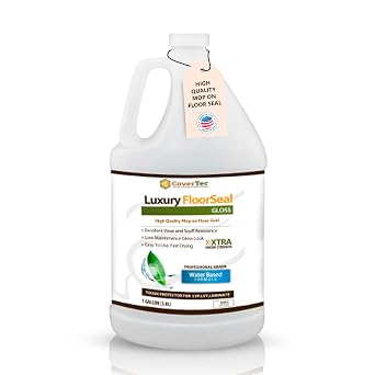 CoverTec Luxury Floor Seal Gloss | Laminate & Vinyl Floor Sealer | 1 Gal