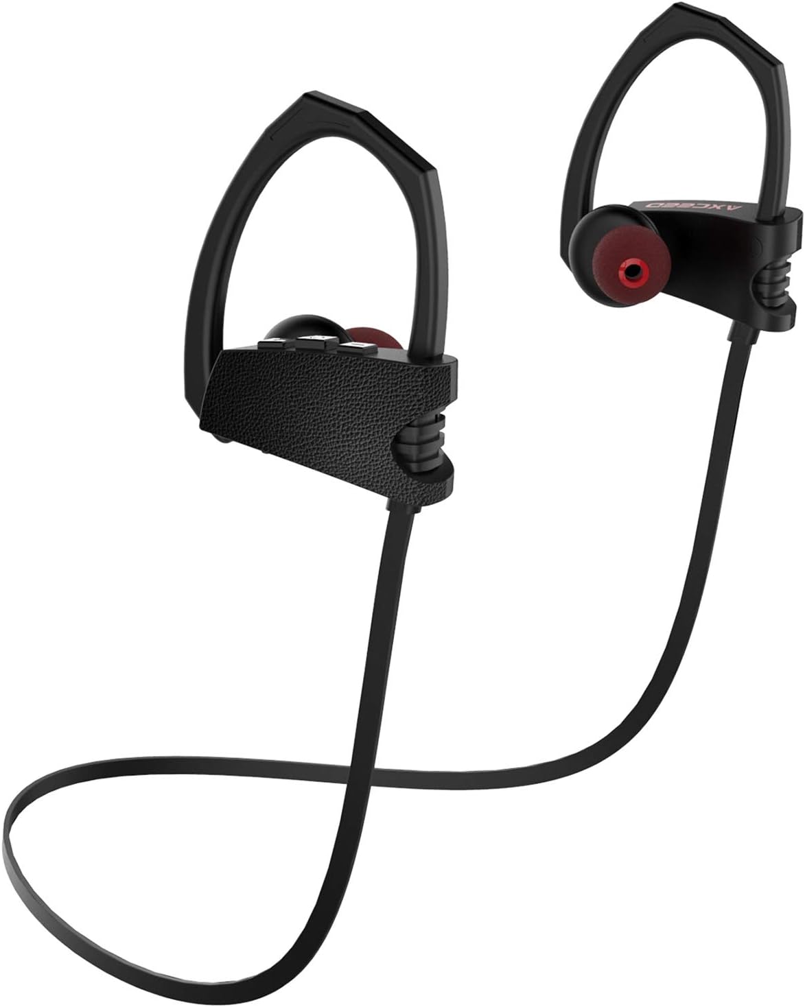 Bluetooth Headphones, Axceed Wireless Bluetooth 4.1 Sport Headphones Rich Bass HiFi Stereo With Mic IPX4 Water-Resistant In-Ear Earbuds 8Hr Playback Lightweight Sweat-Proof Ergonomic Anti-Dorp Earhook