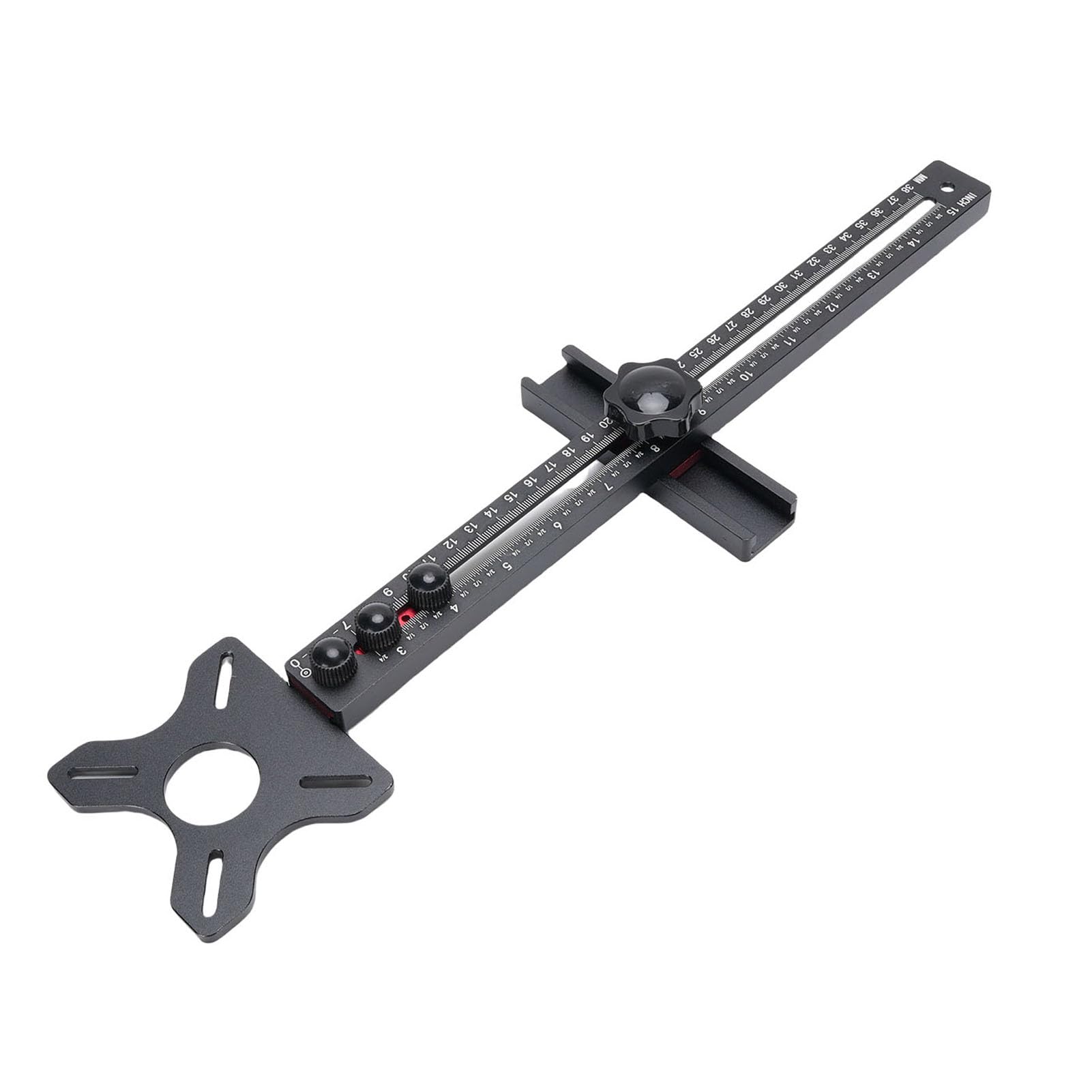 Router Frezowanie Wspornik Rowkowy Ze Stopu Aluminium Wielofunkcyjny Router Koło Prowadnica Cięcia do Obróbki Drewna