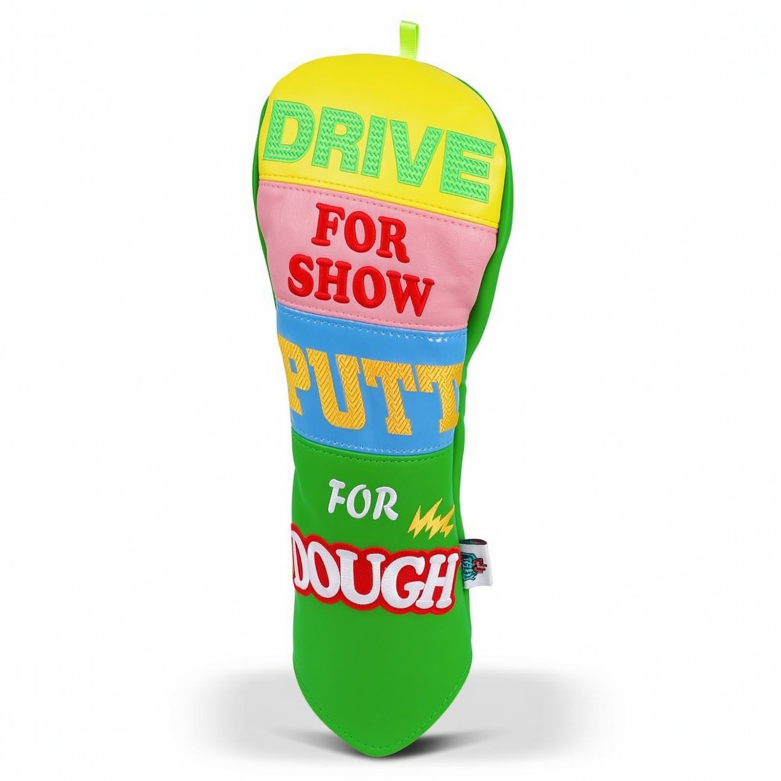 F Fityle Funda para Driver de Golf Funda Cabeza Protector Cobertura de Madera con Acolchado Interior de Cuero con Forro Suave y Etiqueta Lateral Adecuada para