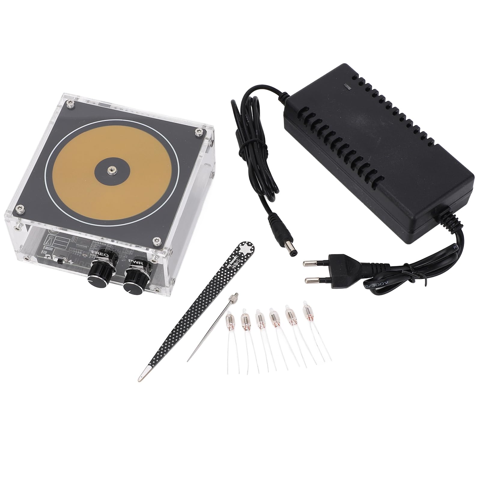 Muzyka Cewka Tesli Dotykowa Sztuczna Błyskawica łuk Muzyczny Cewka Muzyczna Zabawka na Biurko AC100~240 V, łączność Bluetooth