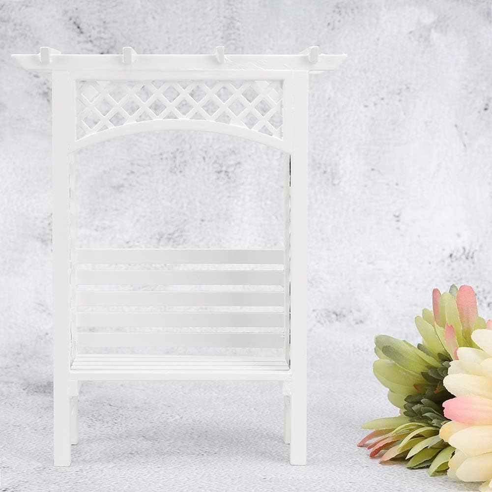 1:12 Mini Furniture Model Garden Chair Doll House Garden Decoration Doll House Accessories